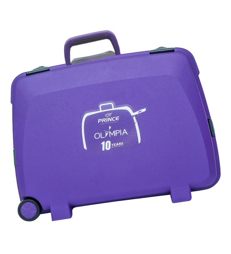 Olympia purple luggage top